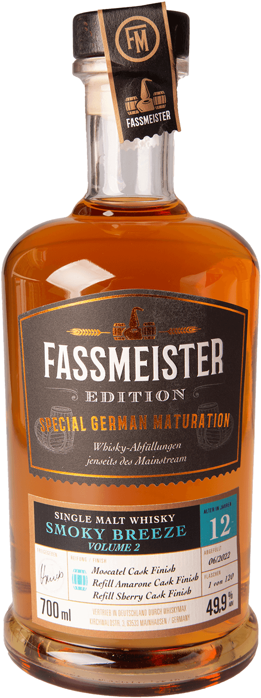 Fassmeister 12 Jahre Edition Smoky Breeze Volume 2 Whisky 49,9%