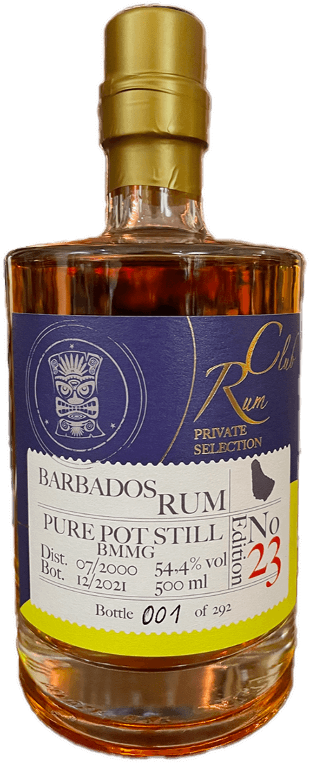 Rum Club 23 Jahre 2000/2021 Private Selection Edition 23 Rum 54,4%