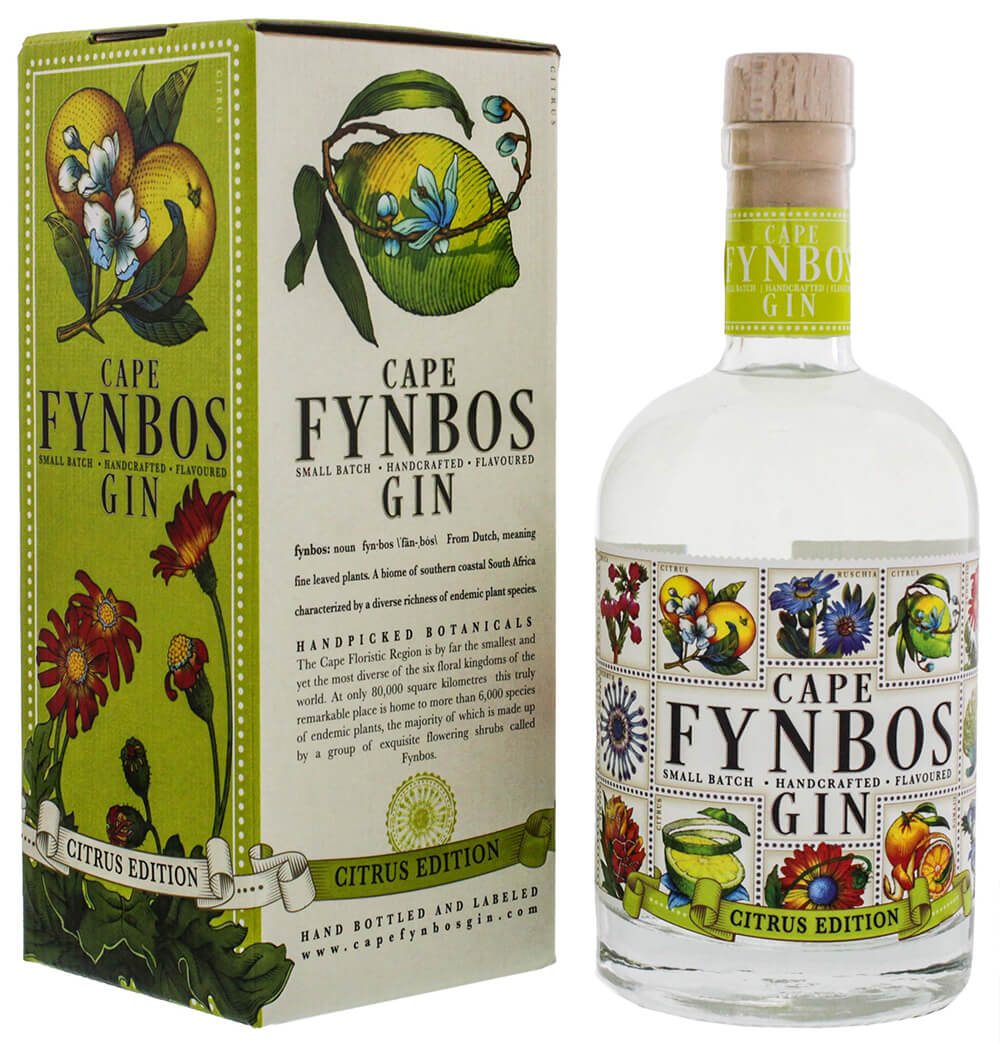 Cape Fynbos Citrus Edition Gin 43% 0,7L