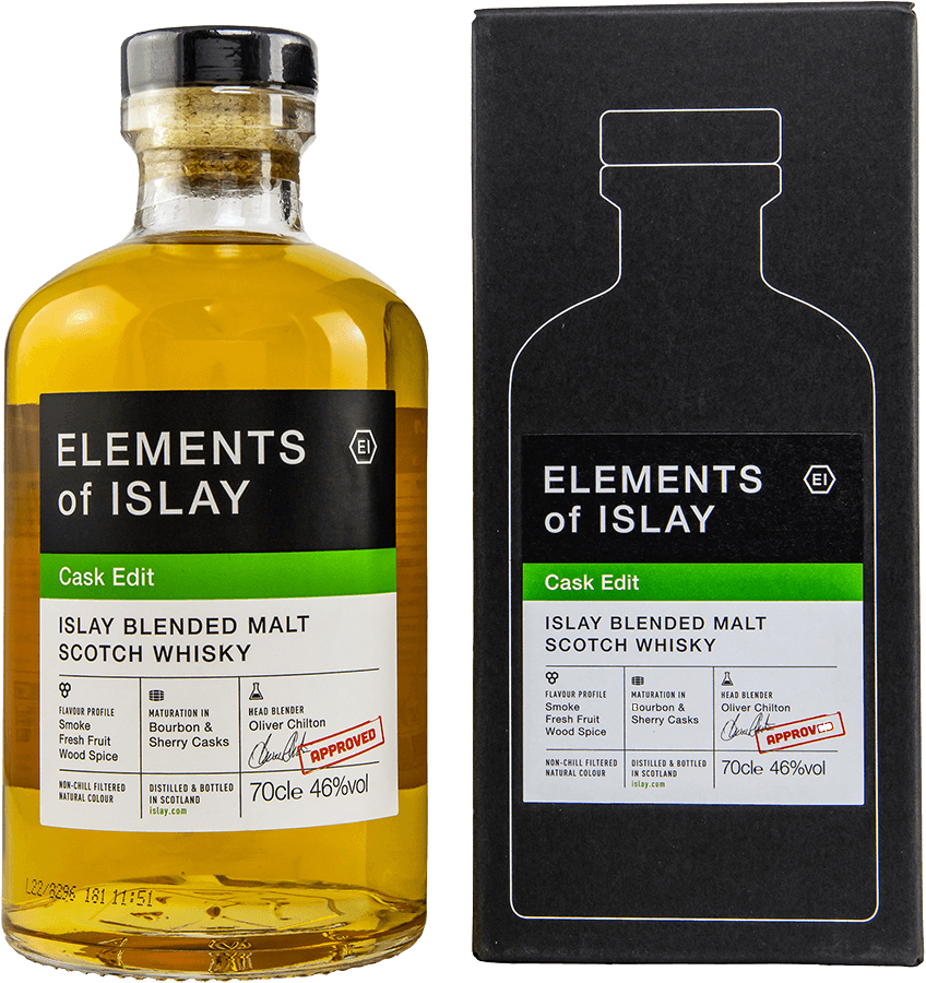 Elements of Islay Cask Edit Islay Blended Malt Whisky 46%