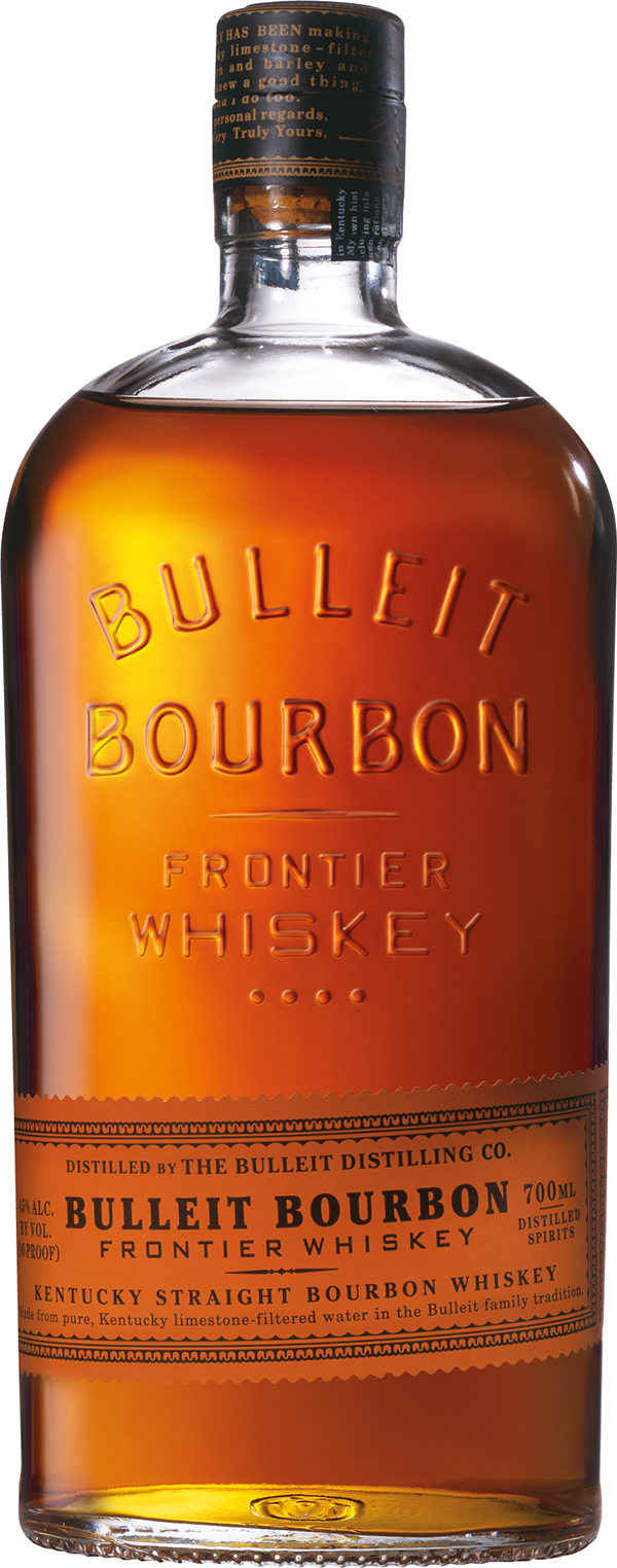 Bulleit Kentucky Straight Bourbon Frontier Whiskey 45%