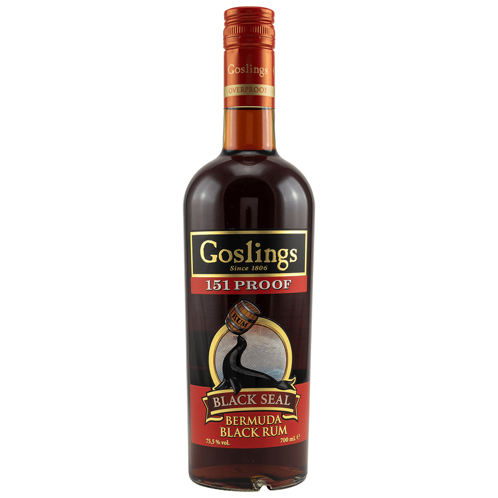 Goslings 151 Black Seal Rum 75,5% 
