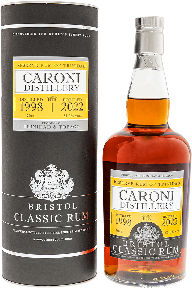 Bristol Classic Rum 1998/2022 of Trinidad & Tobago Caroni 51,3%
