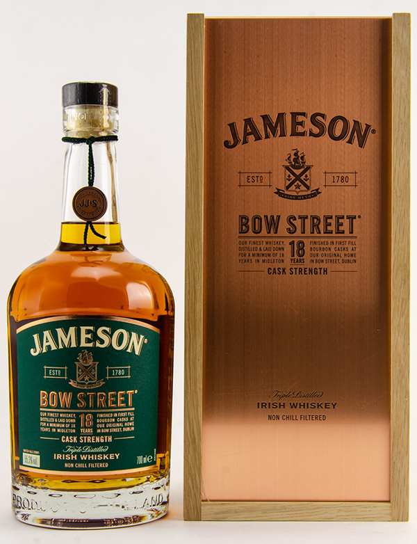 Jameson Bow Street 18 Jahre Whiskey 55,3% 0,7L