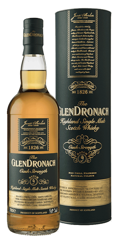 Glendronach Cask Strength Batch 9 Whisky 59,4% 0,7L