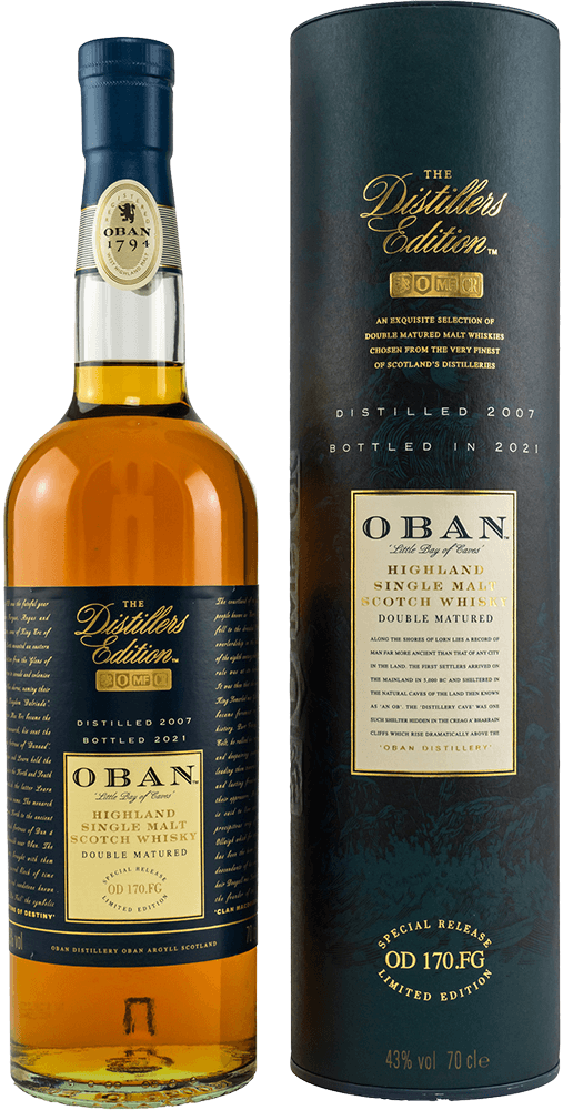 Oban Distillers Edition 2007/2021 Whisky 43%