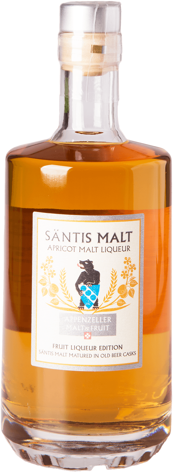 Säntis Malt Apricot Malt Frucht Liqueur Edition 35%