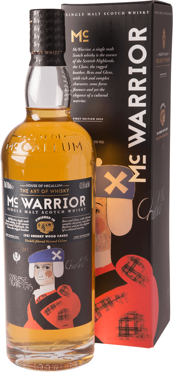 House of McCallum - Mc Warrior PX Sherry Finish /2018 Whisky 43,5% 0,7L